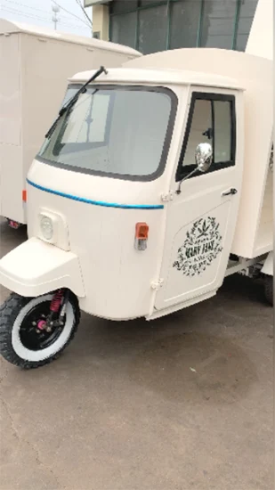 Carrello per alimenti per gelato al caffè Mini piccolo furgone per caffè Mobile Bar Piaggio Ape Espresso Carrello per alimenti in vendita